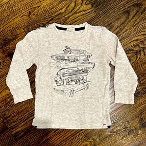 Appaman Kids Graphic Long Sleeve Shirt - Gray